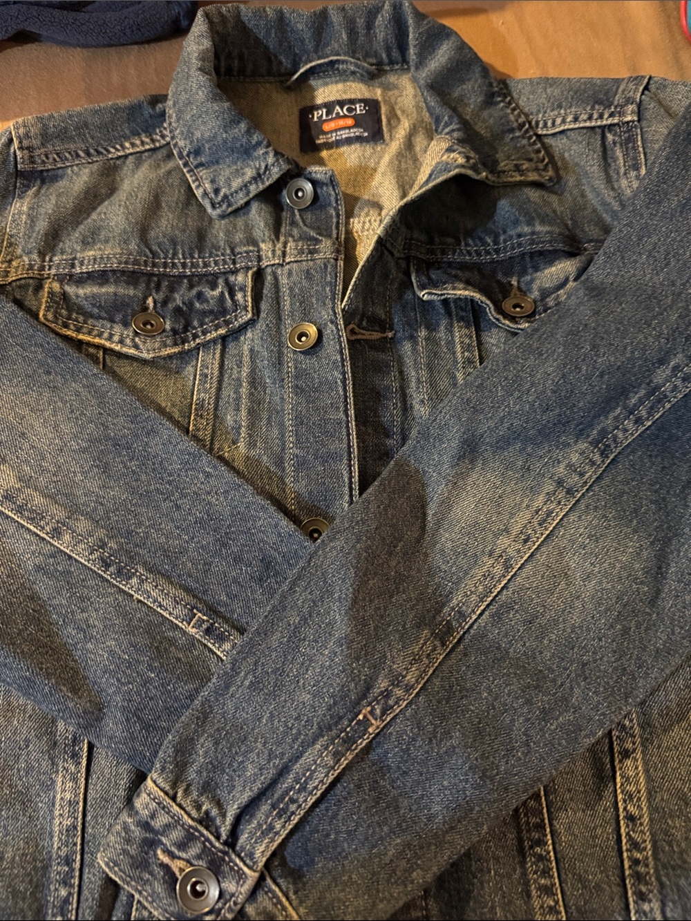 The Children's Place Blue Denim Jean Jacket